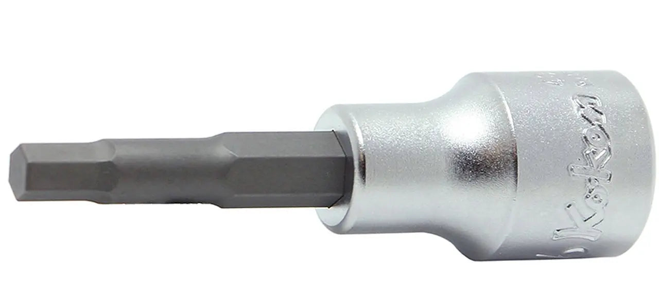 Ko-ken Tools 1/2 Sq. Dr. Bit Socket 6mm Hex Length 50mm Ko-ken Tools
