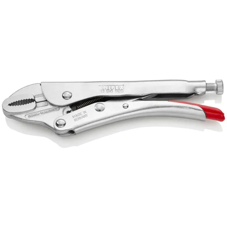Knipex Round Jaws Grip Plier, 7-1/4 in - KN 41 04 180 SBA Knipex