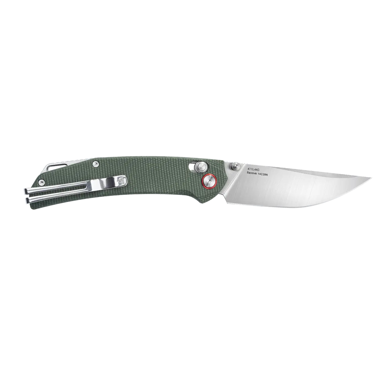 Fenix SRM Folding Knife with Green Handle - F SRM-411L-MG Fenix