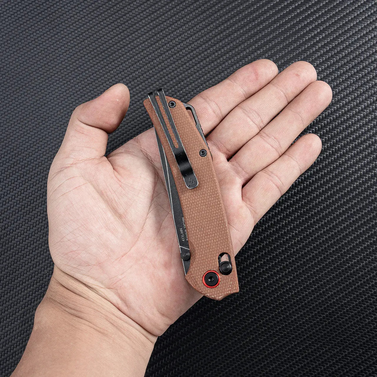 Fenix SRM Folding Knife with Sand Handle - F SRM-411L-MN Fenix