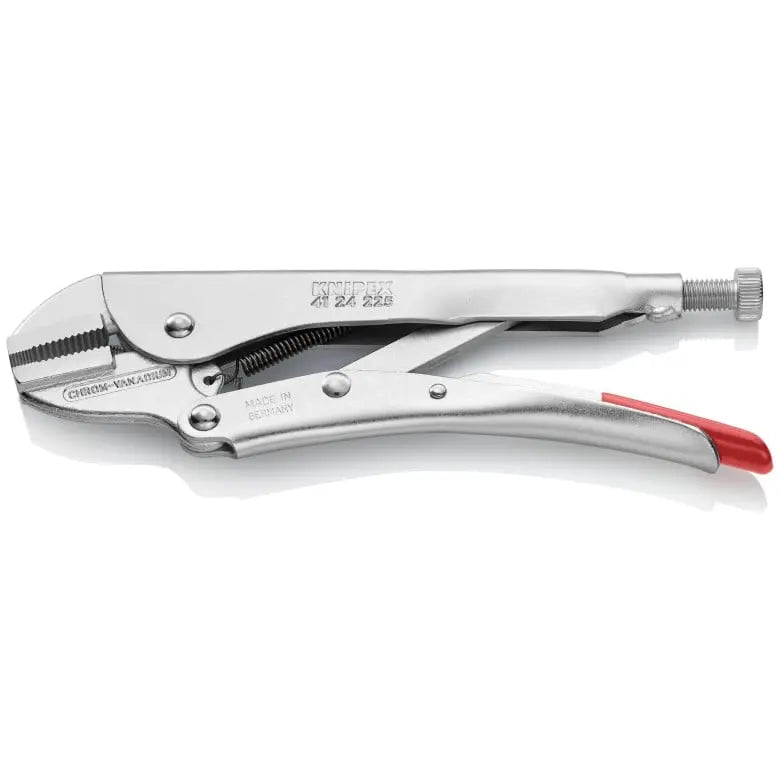 Knipex Straight Jaws Grip Plier, 9 in - KN 41 24 225 SBA Knipex