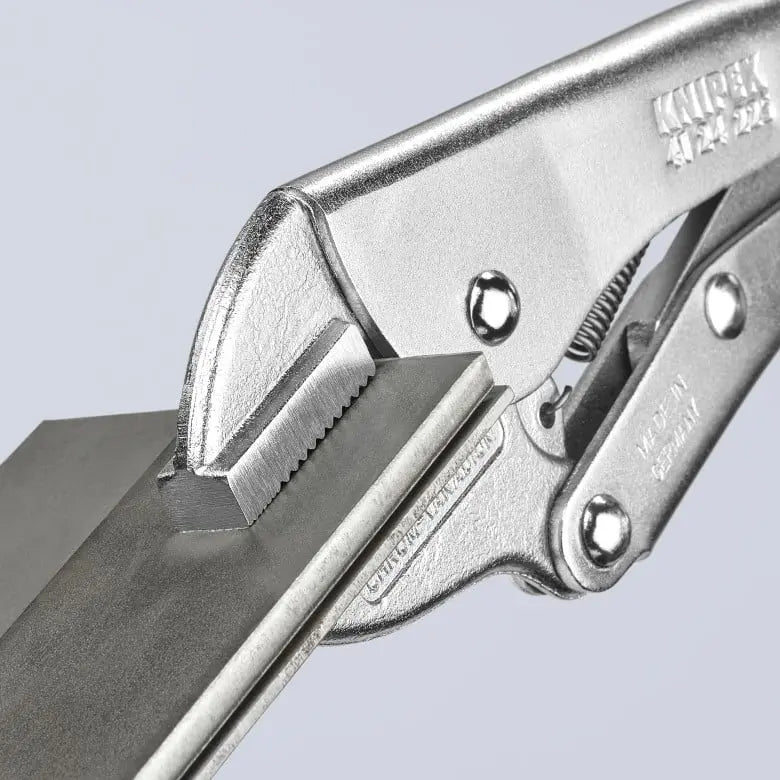 Knipex Straight Jaws Grip Plier, 9 in - KN 41 24 225 SBA Knipex