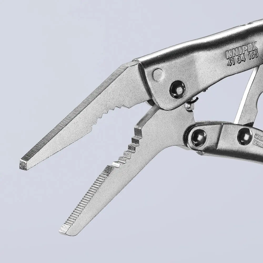 Knipex 41 34 165 KN | Locking Pliers, Long Nose Knipex