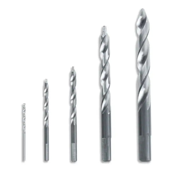 Beta Tools (Article# 416G/SP25) Set of 25 HSS Drills with Step Tip Geometry - BT 004160525 