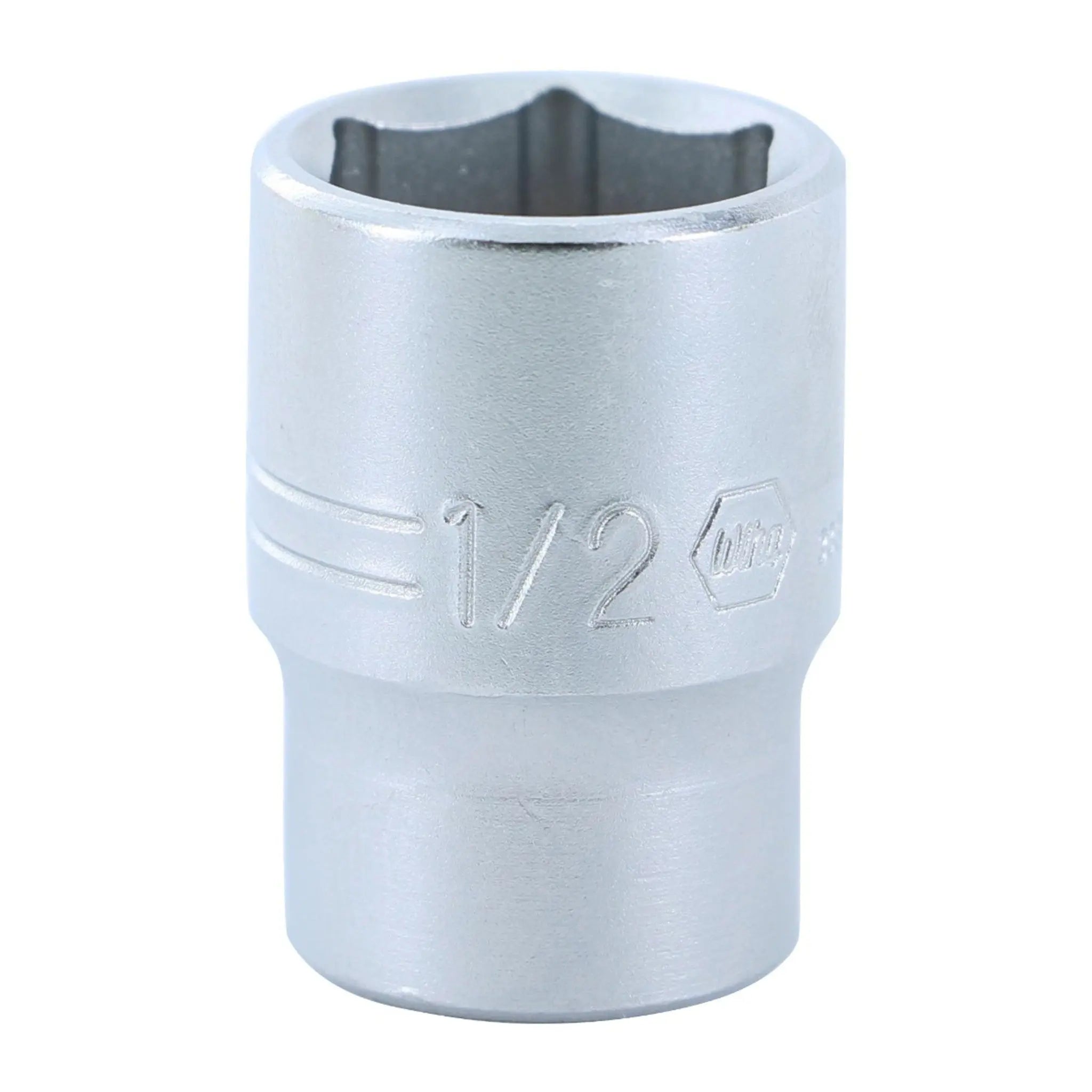 Wiha 33339, 1/4" Dr. Deep Socket Inch, 6 Pt, 1/2" Wiha