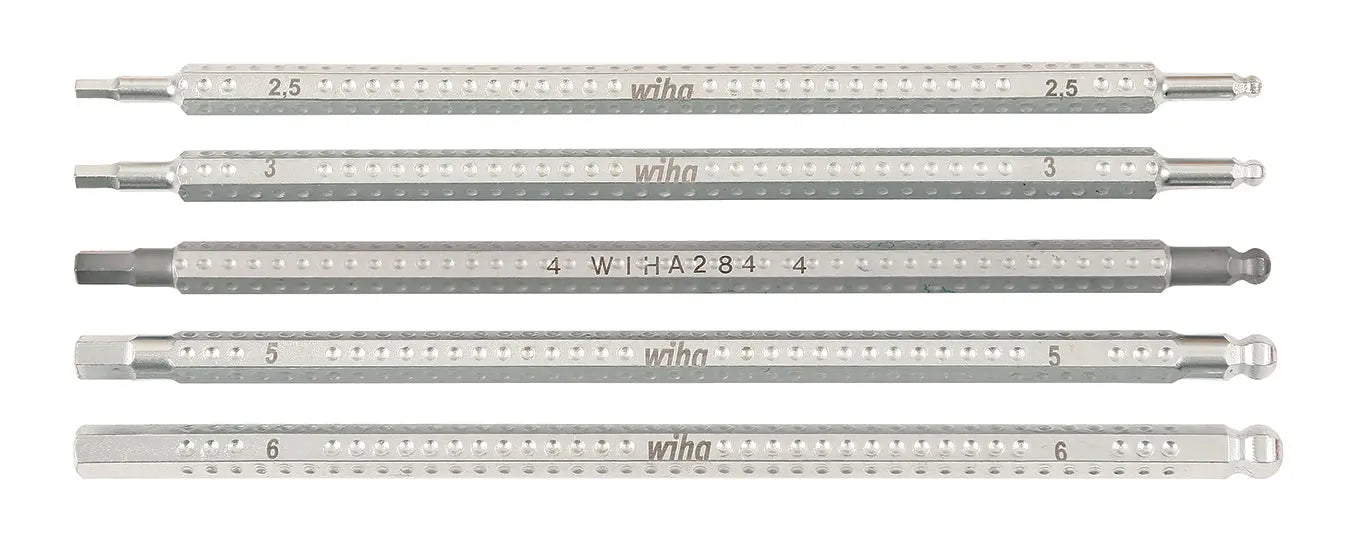 Wiha 28476, Drive-Loc VI Hex Blade 5 Pc Set Wiha