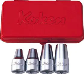 Ko-ken Tools 1/2 Sq. Dr. Stud Bolt Setter set M6-M12 Fine pitch thread 4 pieces Ko-ken Tools