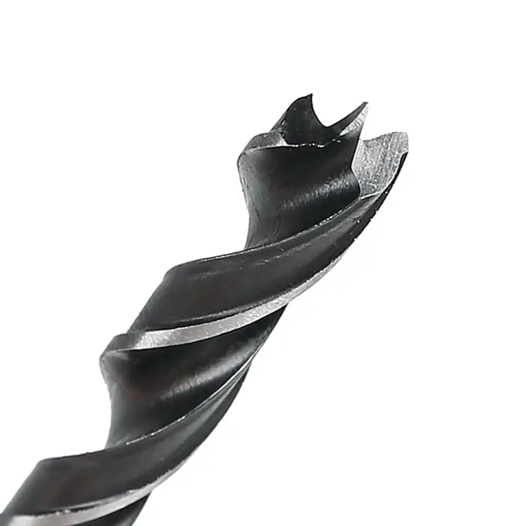 Beta Tools (Article# 420D/SP8) Set of 8 Twist Drills with Cylindrical Shanks for Wood, 2 Cutters, Centre Guide Drill Bits - BT 004200200 