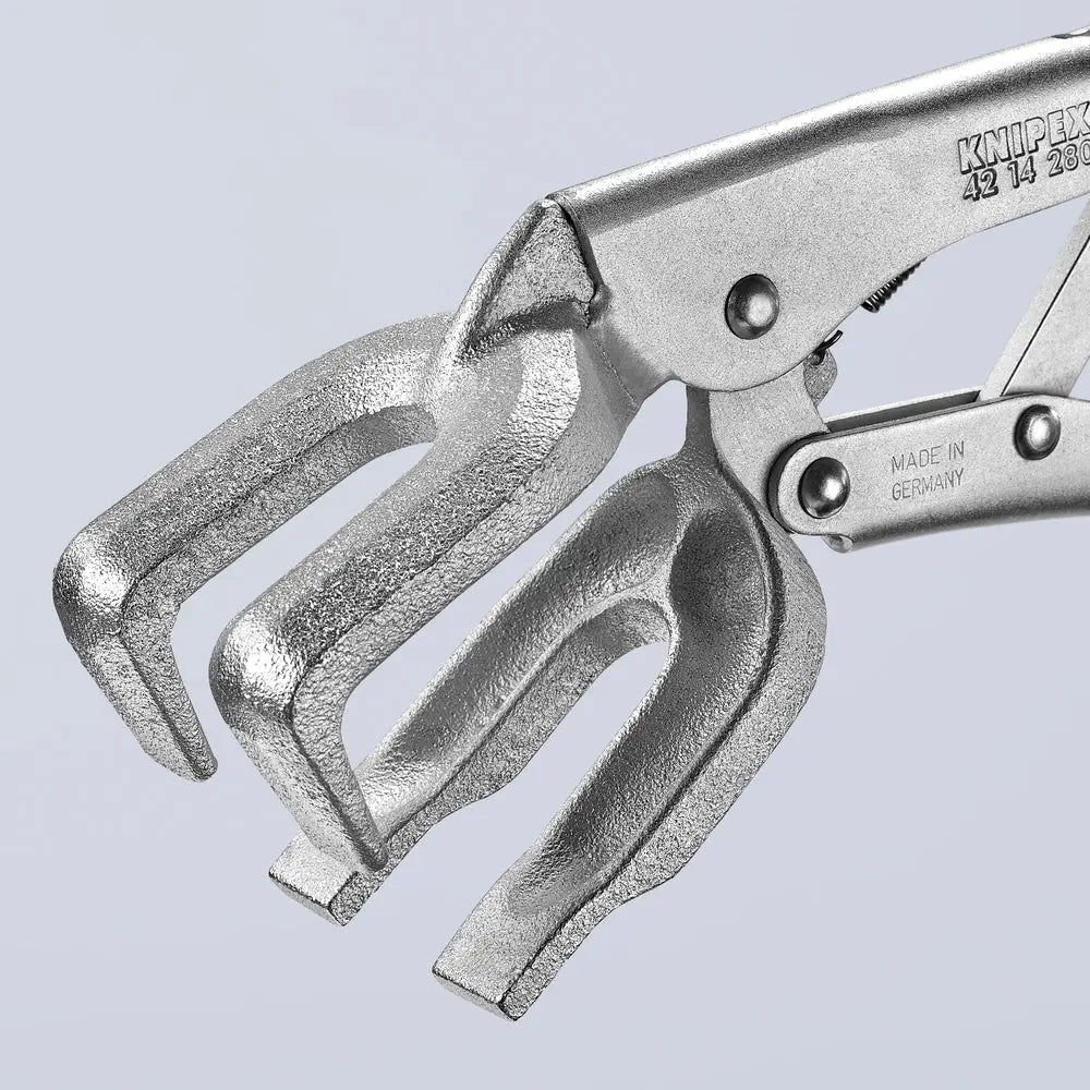 Knipex 42 14 280 KN | Locking Welding Grip Pliers, Chrome Knipex