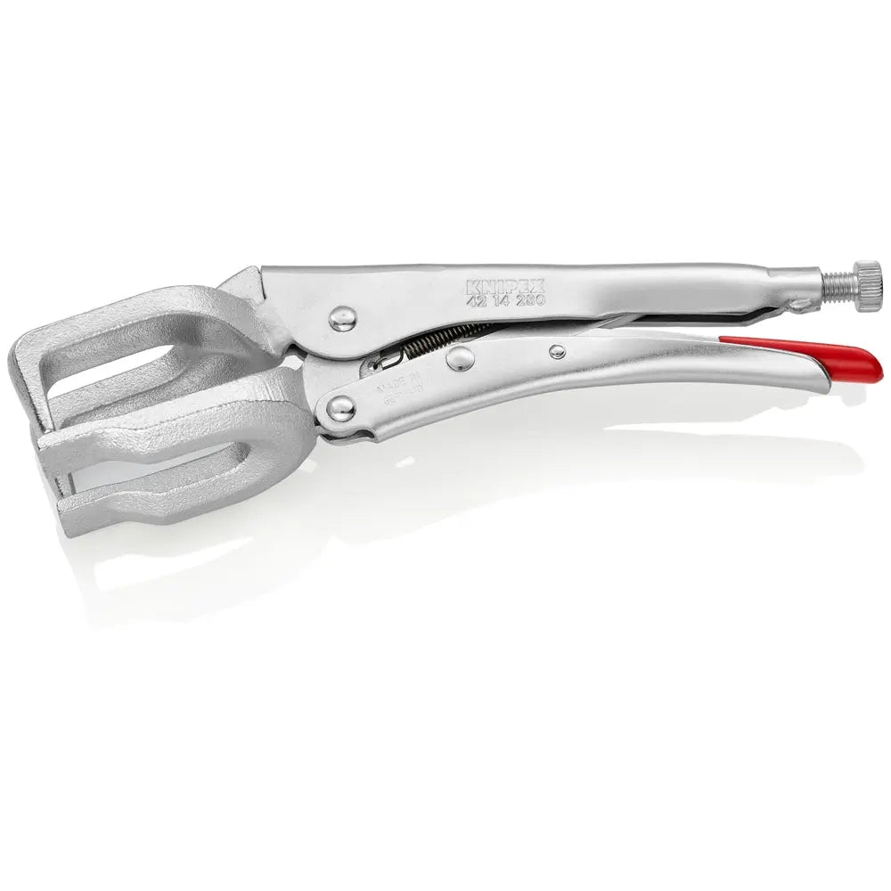 Knipex 42 14 280 KN | Locking Welding Grip Pliers, Chrome Knipex