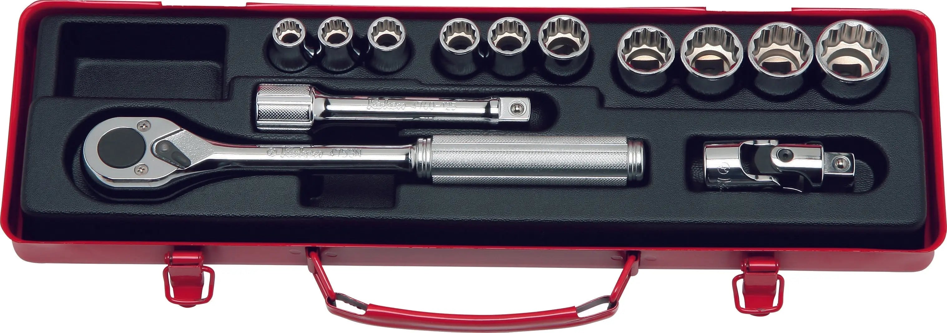 Ko-ken Tools 1/2 Sq. Dr. 13 Piece 12-Point Metric Socket set 10-24mm Ko-ken Tools