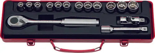 Ko-ken Tools 1/2 Sq. Dr. 15 Piece 12-Point Metric Socket set 10-22mm Ko-ken Tools
