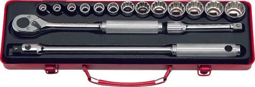 Ko-ken Tools 1/2 Sq. Dr. 16 Piece 12-Point Metric Socket Set 8-26mm Ko-ken Tools