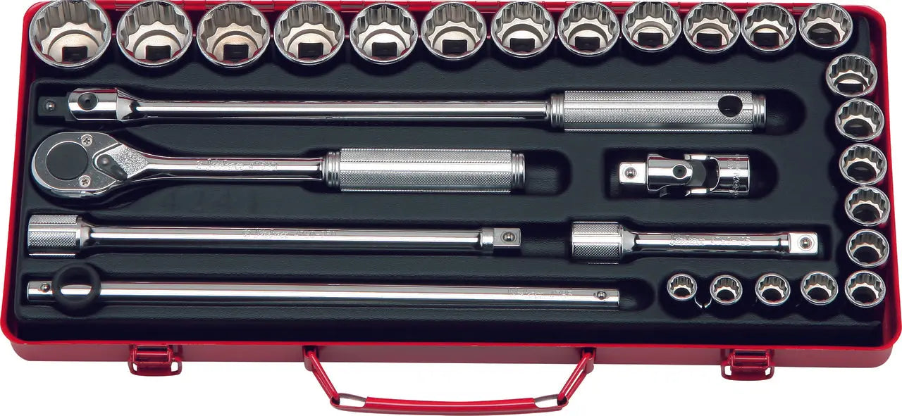 Ko-ken Tools 1/2 Sq. Dr. 28 Piece 12-Point Metric Socket set 10-32mm Ko-ken Tools