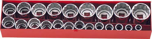 Ko-ken Tools 1/2 Sq. Dr. 22 Piece 12-Point Metric Socket set 10-32mm Ko-ken Tools