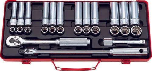 Ko-ken Tools 1/2 Sq. Dr. 27 Piece 12-Point Metric Socket set 10-24mm Ko-ken Tools