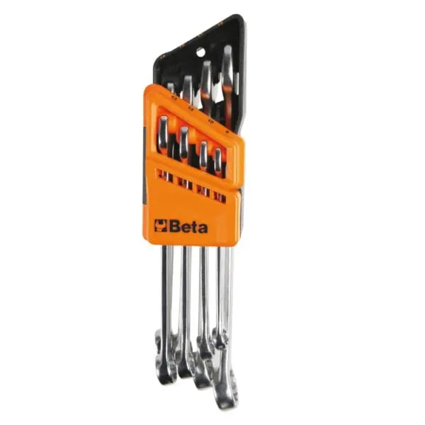 Beta Tools (Article# 42/SCV8) Set of 8 Combination Wrenches with Compact Holder - BT 000421100 