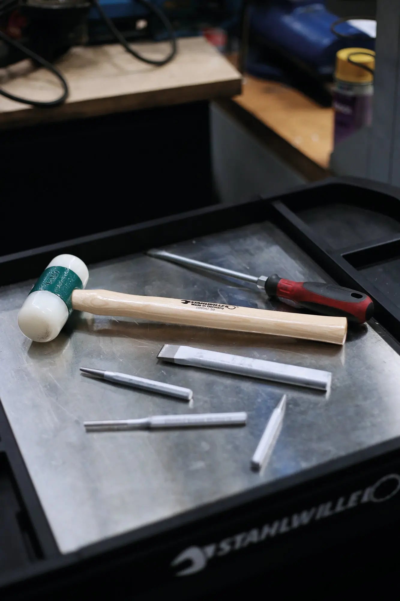 Stahlwille Nylon Hammer, Striking Surface Diameter 32mm - ST 70171032 Stahlwille