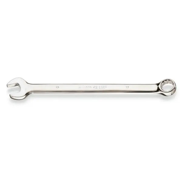 Beta Tools (Article# 42LMP 8) 8mm 12 Point 15 deg Offset Combination Wrench, Long Series, Bright Chrome-Plated - BT 420508 Beta Tools