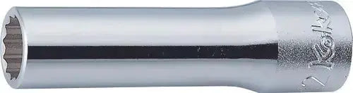 Ko-ken Tools 1/2 in Square Drive 12-Point Deep Socket, 1/4 in - 4305A-1/4
