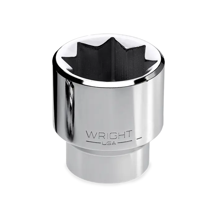 Wright Tool 1/2 in Drive 8-Point Standard SAE Polished Hand Socket, 9/16 in - WT 4318 Socket Wright Tool