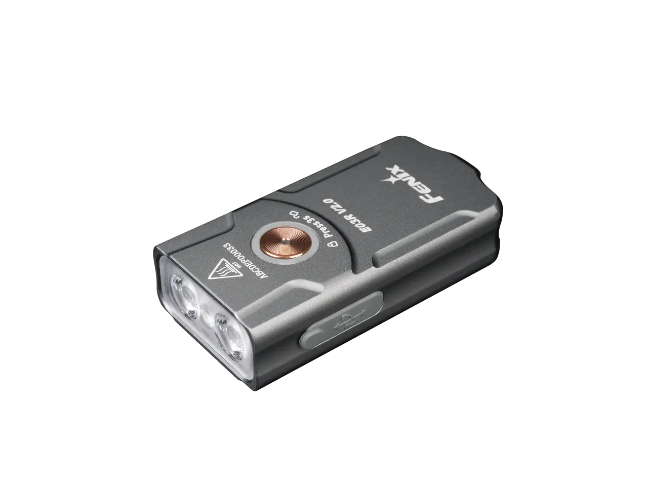 Fenix V2.0 All-Metal Keychain Flashlight - F FX-E03Rv2 Fenix