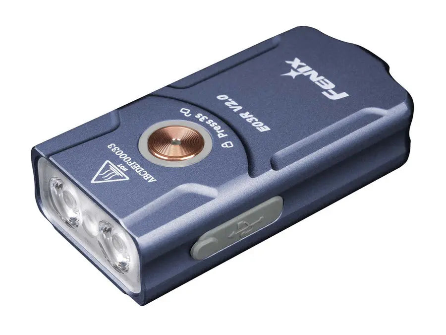 Fenix V2.0 All-Metal Keychain Flashlight - F FX-E03Rv2 Fenix