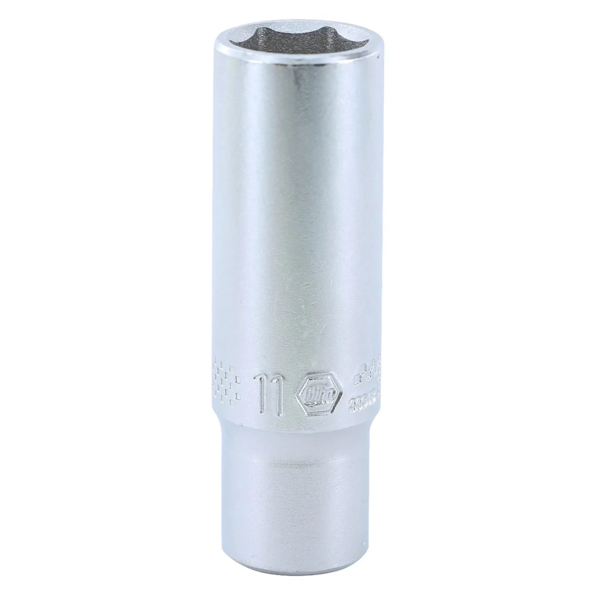 Wiha 33325, 1/4" Drive Socket, 6 Point, 11.0mm Wiha