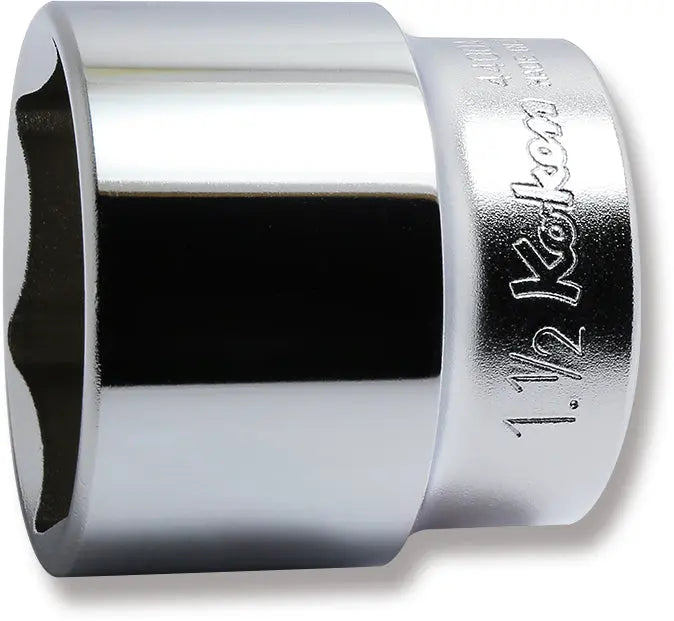 Ko-ken Tools 1/2 Sq. Dr. Chrome SAE 6 Point Socket 1.1/2" Ko-ken Tools