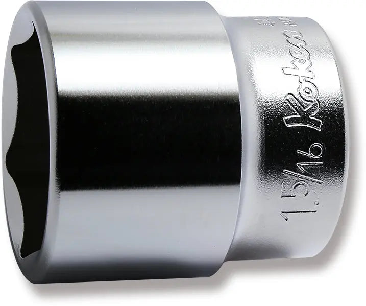 Ko-ken Tools 1/2 Sq. Dr. Chrome SAE 6 Point Socket 1.5/16" Ko-ken Tools