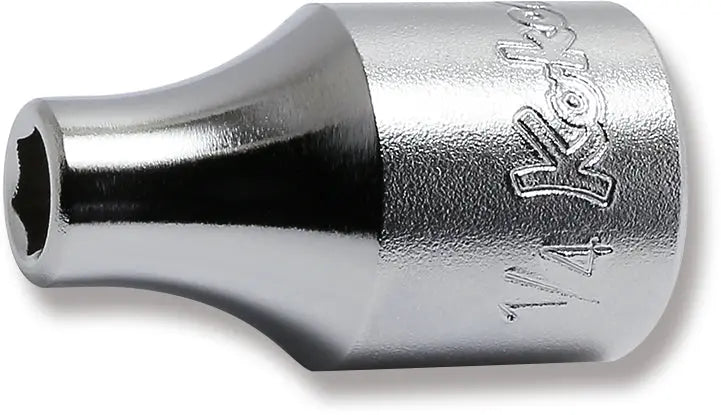 Ko-ken Tools 1/2 Sq. Dr. Chrome SAE 6 Point Socket 1/4" Ko-ken Tools