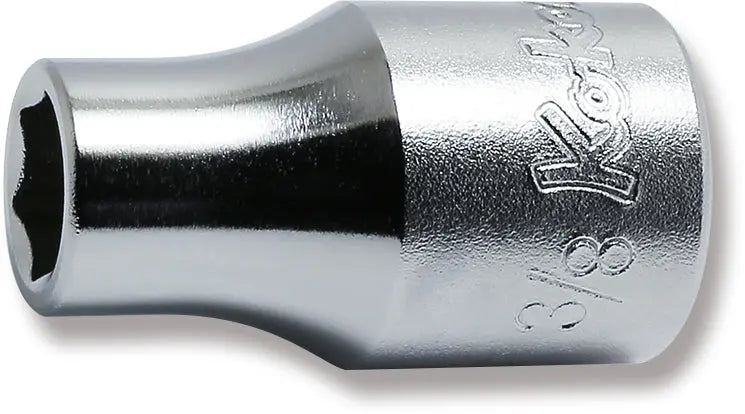 Ko-ken Tools 1/2 Sq. Dr. Chrome SAE 6 Point Socket 3/8" Ko-ken Tools