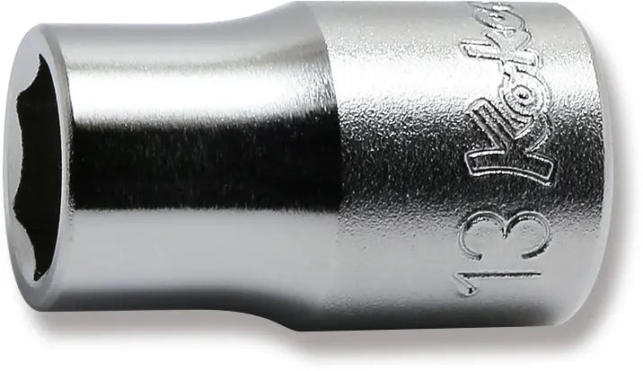 Ko-ken Tools 1/2 Sq. Dr. Chrome 6 Point Metric Socket 13mm Ko-ken Tools