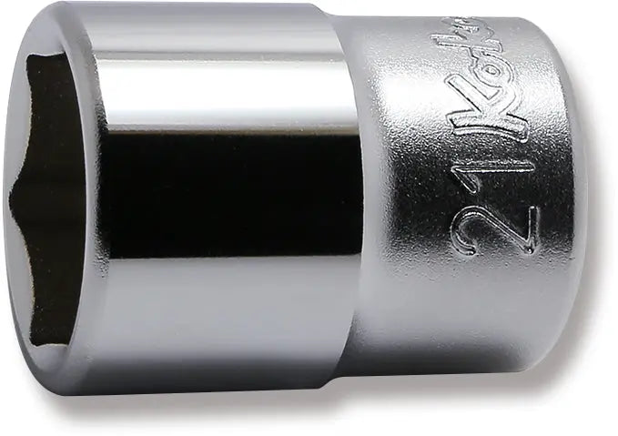 Ko-ken Tools 1/2 Sq. Dr. Chrome 6 Point Metric Socket 21mm Ko-ken Tools