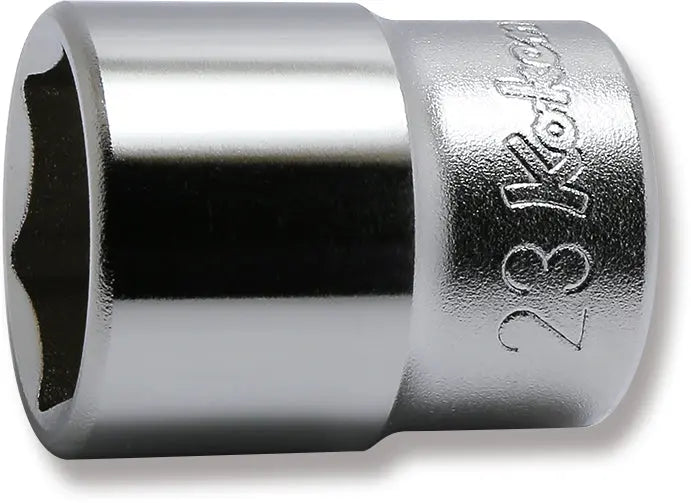Ko-ken Tools 1/2 Sq. Dr. Chrome 6 Point Metric Socket 23mm Ko-ken Tools