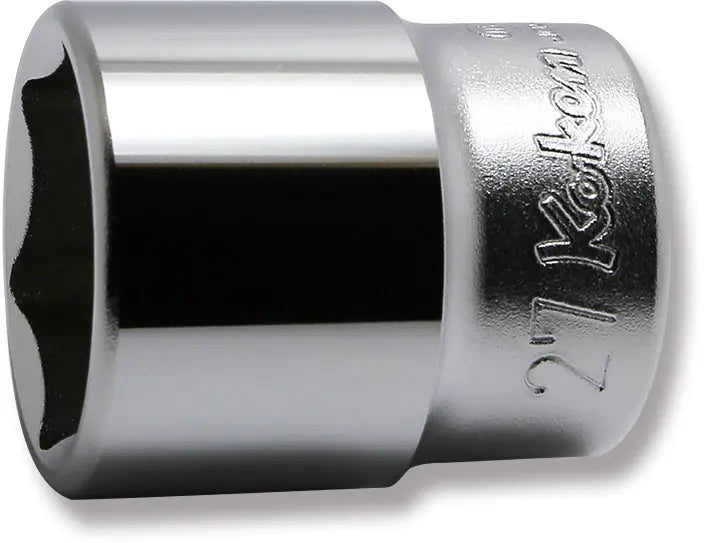 Ko-ken Tools 1/2 Sq. Dr. Chrome 6 Point Metric Socket 27mm Ko-ken Tools
