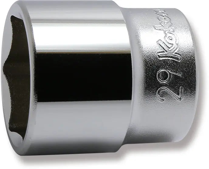 Ko-ken Tools 1/2 Sq. Dr. Chrome 6 Point Metric Socket 29mm Ko-ken Tools