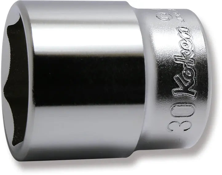 Ko-ken Tools 1/2 Sq. Dr. Chrome 6 Point Metric Socket 30mm Ko-ken Tools