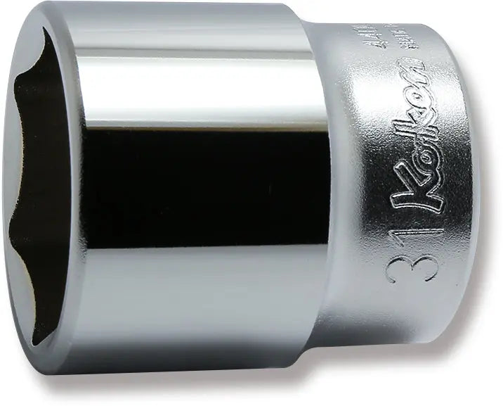 Ko-ken Tools 1/2 Sq. Dr. Chrome 6 Point Metric Socket 31mm Ko-ken Tools