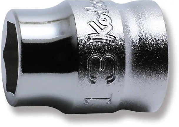 Ko-ken Tools 1/2 Sq. Dr. Chrome Z-Series 6 Point Metric Socket 13mm Ko-ken Tools