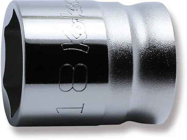 Ko-ken Tools 1/2 Sq. Dr. Chrome Z-Series 6 Point Metric Socket 18mm Ko-ken Tools