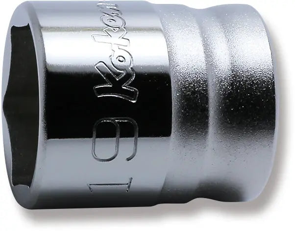Ko-ken Tools 1/2 Sq. Dr. Chrome Z-Series 6 Point Metric Socket 19mm Ko-ken Tools