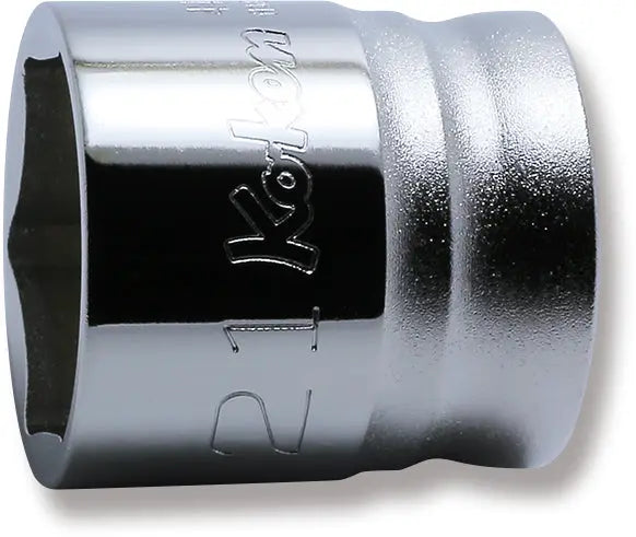 Ko-ken Tools 1/2 Sq. Dr. Chrome Z-Series 6 Point Metric Socket 21mm Ko-ken Tools