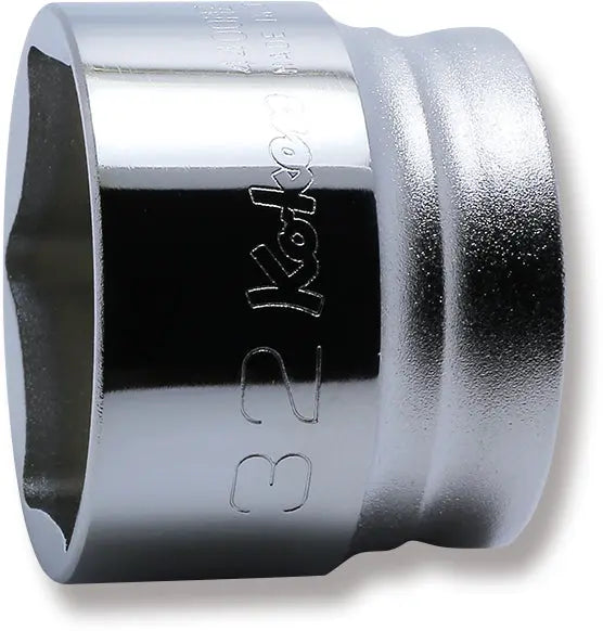 Ko-ken Tools 1/2 Sq. Dr. Chrome Z-Series 6 Point Metric Socket 32mm Ko-ken Tools