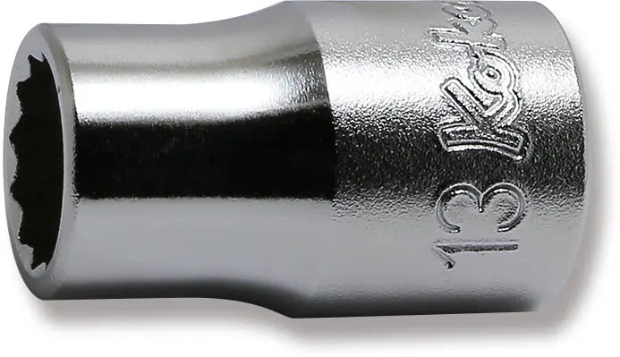 Ko-ken Tools 1/2 Sq. Dr. Chrome Metric 12 Point Socket 13mm Ko-ken Tools
