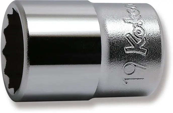 Ko-ken Tools 1/2 Sq. Dr. Chrome Metric 12 Point Socket 19mm Ko-ken Tools