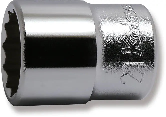 Ko-ken Tools 1/2 Sq. Dr. Chrome Metric 12 Point Socket 21mm Ko-ken Tools