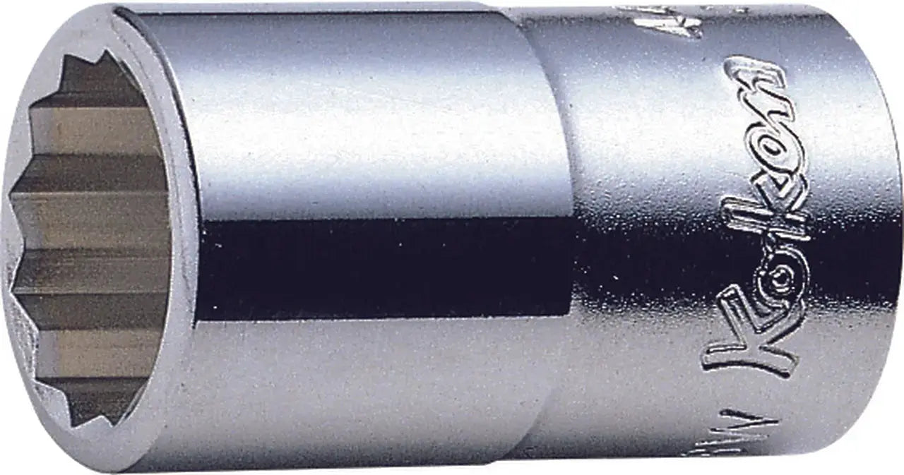 Ko-ken Tools 1/2 in Square Drive BSW Socket, 13/16 in - 4405W-13/16