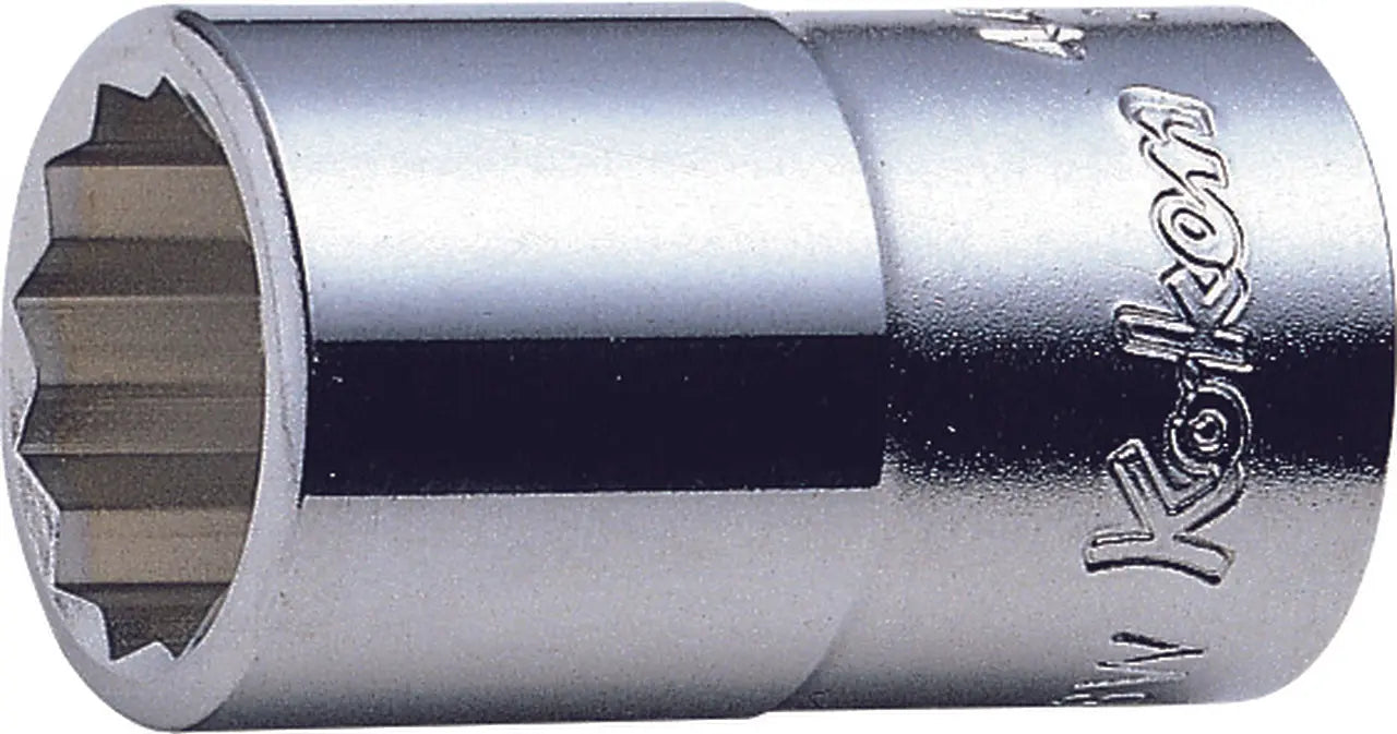 Ko-ken Tools 1/2 Sq. Dr. Socket Whitworth 1/4 12 point Length 37mm Ko-ken Tools