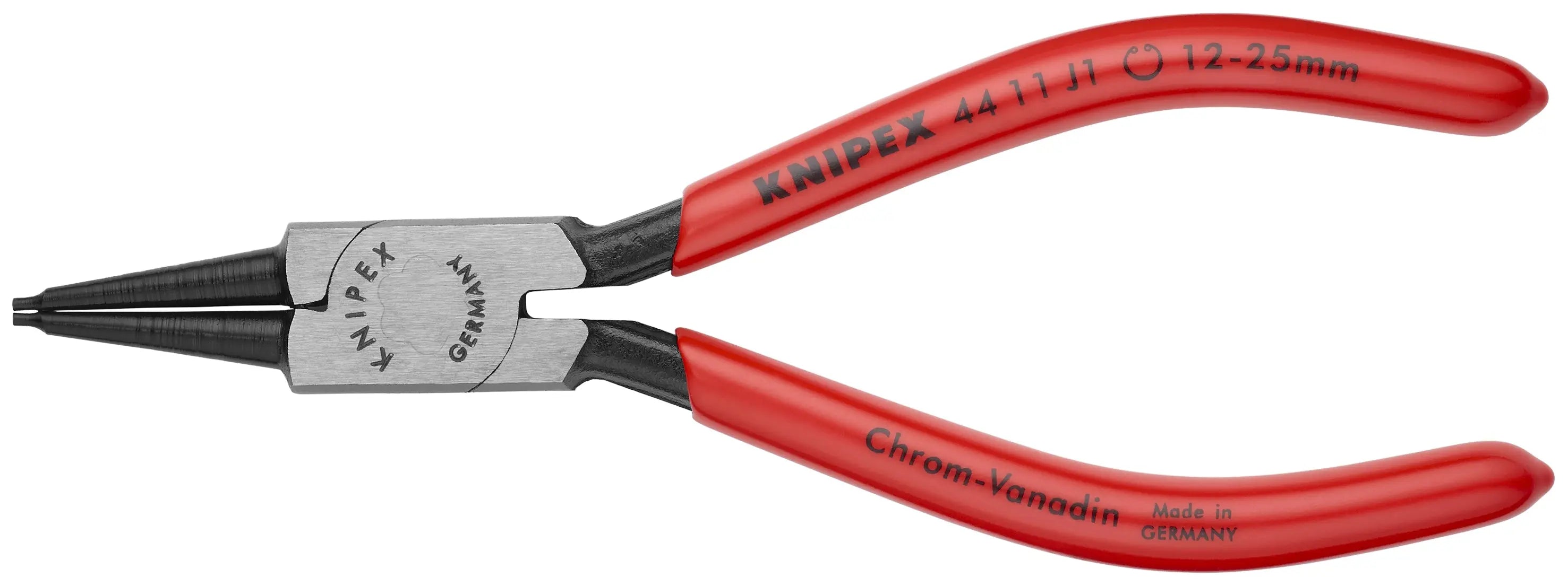Knipex 44 11 J1 SBA KN | Circlip Pliers, Internal, Straight, 15/32"-1" Bore Dia. Knipex